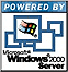 Powered by Windows 2000 Advanced Server